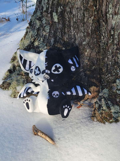 Anthrax Pastel Goth Bat Plushie